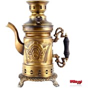 تصویر سماور ذغالی شکاری shekari Charcoal samovar