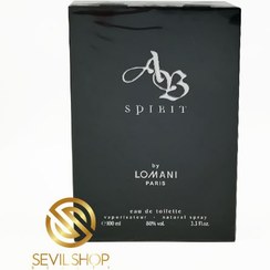 تصویر ادکلن ای بی اسپریت مردانه لومانی Lomani AB Spirit for men 