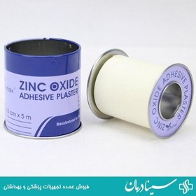 تصویر چسب زینک اکساید سینامکس سایز 5cmx5m بسته 1 عددی سینا درمان فروشگاه اینترنتی کالاپزشکی درمانی عمده اقلام مصرفی 403061 