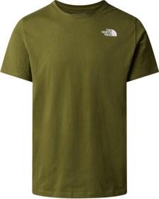 تصویر تی‌شرت مردانه گرافیکی با طرح خطوط کوهستانی M Foundation برند the north face M Foundation Mountain Lines Graphic Tee Men's T-Shirt