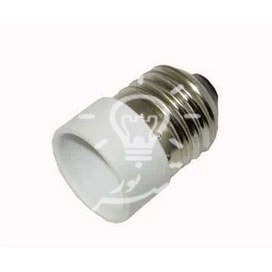 تصویر تبدیل سرپیچ لامپ E27 به E14 
