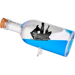 تصویر کشتی شناور مروارید سیاه، طرح بطری - دوار 