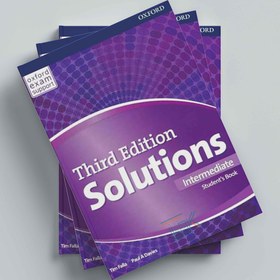 تصویر کتاب سولوشنز اینترمدیت ویرایش سوم | Solutions Intermediate 3rd Edition Solutions Intermediate 3rd Edition