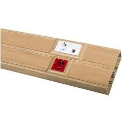 تصویر ترانک 50*150 سفید دو درب 