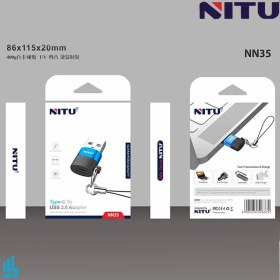 تصویر تبدیل OTG تایپ سی type-c به USB نیتو مدل NITU NN35 