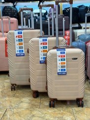تصویر چمدان هاسونی مدل K6060 سایز متوسط نشکن 