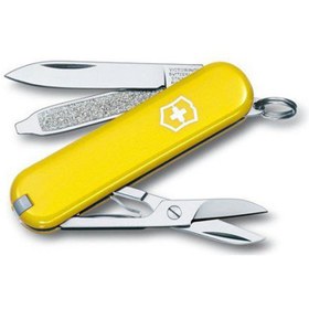 تصویر چاقو 7 کاره ویکتورینوس مدل Classic SD/Yellow رفرنس 0.6223.8 
