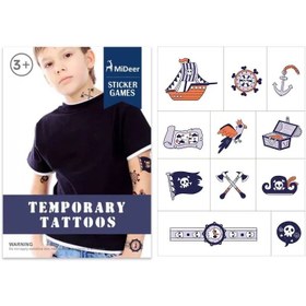 تصویر ست تاتوی موقت پسرانه 