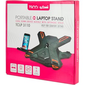 تصویر پایه لپ تاپ پرتابل برند TSCO مدل TCLP 3110 ا TSCO Laptop Stand TCLP 3110 TSCO Laptop Stand TCLP 3110