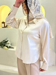 تصویر شومیز ساتن 0051 