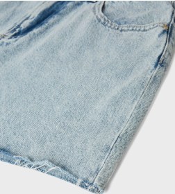 تصویر شلوارک جین نوجوانانه برند mango Youth Teen Denim Shorts