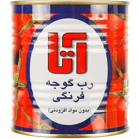 تصویر رب گوجه فرنگی آتا مقدار 800 گرم Ata Tomato Paste 800gr