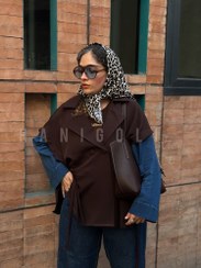 تصویر وست مازراتی مدل چاکلت | برند حانی گلی | وست دخترانه سایز 38 تا 44 