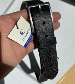 تصویر کمربند مردانه چرم CLARION ترکیه اورجینال 