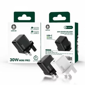 تصویر آداپتور 30 وات گرین Green Mini Pro PD Wall Charger 30W 