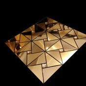تصویر بین کابینتی مثلثی طلایی کد T365 