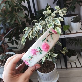 تصویر تل مخمل صورتی 