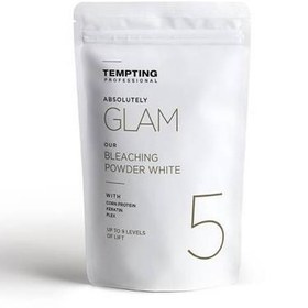 تصویر پودر دکلره تمپتینگ سفید یک کیلویی Tempting Beleaching Powder White Absolutely Glam-1000gr