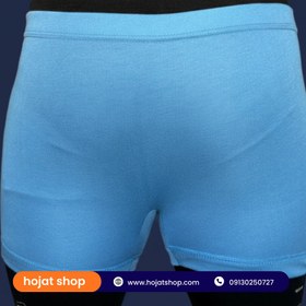تصویر شورت پادار بورسی شش رنگ(رنگ رندوم) جین 12 عددی 