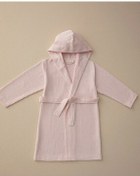 تصویر حوله تنپوش کودک و نوزاد دخترانه پسرانه بچگانه 100 ٪ بچه های پنبه ای که به رنگ صورتی متولد شده اند انگلیش هوم English Home 