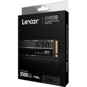 تصویر هارد اس اس دی اینترنال لکسار مدل NM620 M.2 2280 ظرفیت 256 گیگابایت 