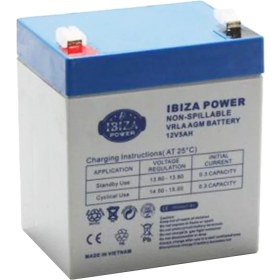 تصویر باتری خشک 12 ولت 5 آمپر IBIZA POWER 12V-5A 