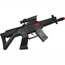 تصویر مسلسل M116 جرقه زن اسباب بازی مدل ۷ تیر طلایی 