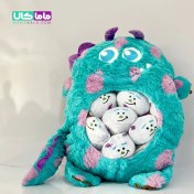 تصویر عروسک سالیوان بچه دار سایز ۵۰ سانتیمتر 