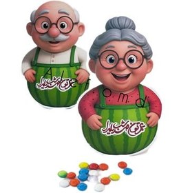 تصویر ننه سرما - پیرمرد 