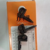 تصویر بست کابل یکطرفه سایز11 رولپلاک کابل سایز11 پک 10عددی 