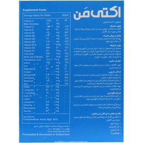 تصویر قرص اکتی من | Acti Man 