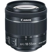 تصویر لنز دوربین کانن مدل EF-S 18-55 میلی متر f/4-5.6 IS STM بدون جعبه Canon EF-S 18-55mm f/4-5.6 IS STM NO Box