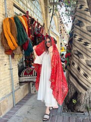 تصویر شال هندی یاقوت 