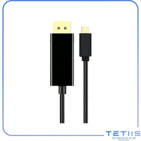 تصویر مبدل Type C به Displayport کی نت ۱٫۸ متری K-CUCMDP18 