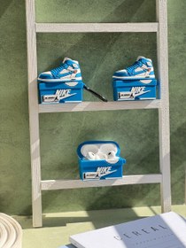 تصویر ایرپاد سیلیکونی Air Jordan Blue آبی 