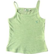 تصویر تاپ نوزادی دخترانه تابستانه رنگ سبز سایز 80 مناسب برای 9 الی 12 ماه کد 61761507 