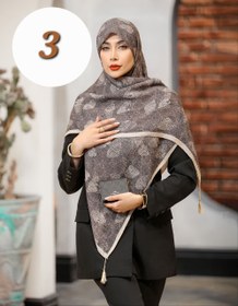 تصویر روسری برشکا مجلسی کد sc11 