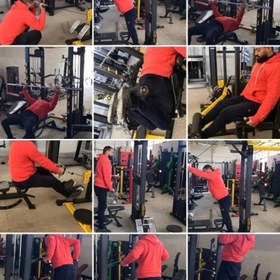 تصویر دستگاه بدنسازی چند کاره برای تمرینات ورزشی کل بدن Multifunctional Gym Station for Total Body