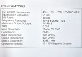 تصویر اکولایزر (پروسسور) دیجیتال اودیو مدل EQ-500 EQ-500 digital audio equalizer (processor)