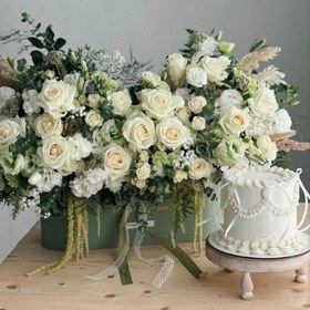 تصویر گل و کیک شیک 1106 