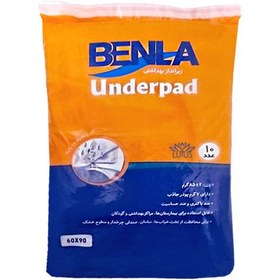 تصویر زیرانداز بهداشتی بنلا - 10 عدد Under pad brand benla