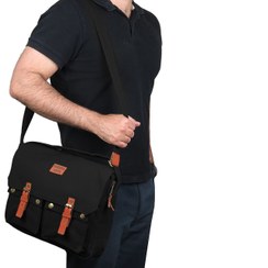 تصویر کیف دوشی دیزل مدل DL5001 با جنس برزنت 