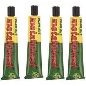 تصویر چسب آهن رازی (Razi) مدل Metallplast حجم 50 میلی لیتر بسته 4 عددی 