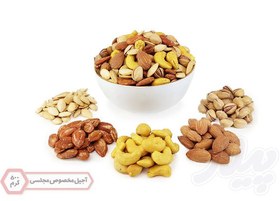 تصویر آجیل مخصوص مجلسی 500 گرم Special Ceremony Majlesi Nuts 500g