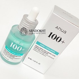 تصویر سرم آبرسان هیالورونیک اسید و PDRN آنوا حجم ۳۰ میلی لیتر 