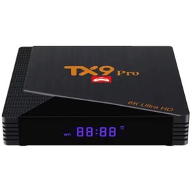 تصویر اندروید باکس و کنسول بازی گیم استیک مدل TX9 PRO 