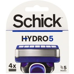 تصویر یدک خودتراش شیک Schick مدل Hydro 5 بسته 4 عددی 
