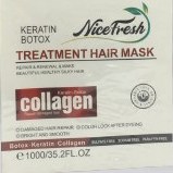 تصویر ماسک مو نایس فرش کراتینه /کلاژن 1000 میلی NICE FREASH COLLAGEN HAIR TREATMENT MASK 