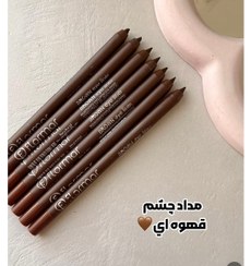 تصویر مداد چشم قهوه اي شمعي 