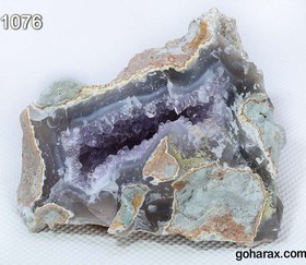 تصویر سنگ زینتی ژئود آمیتیست 